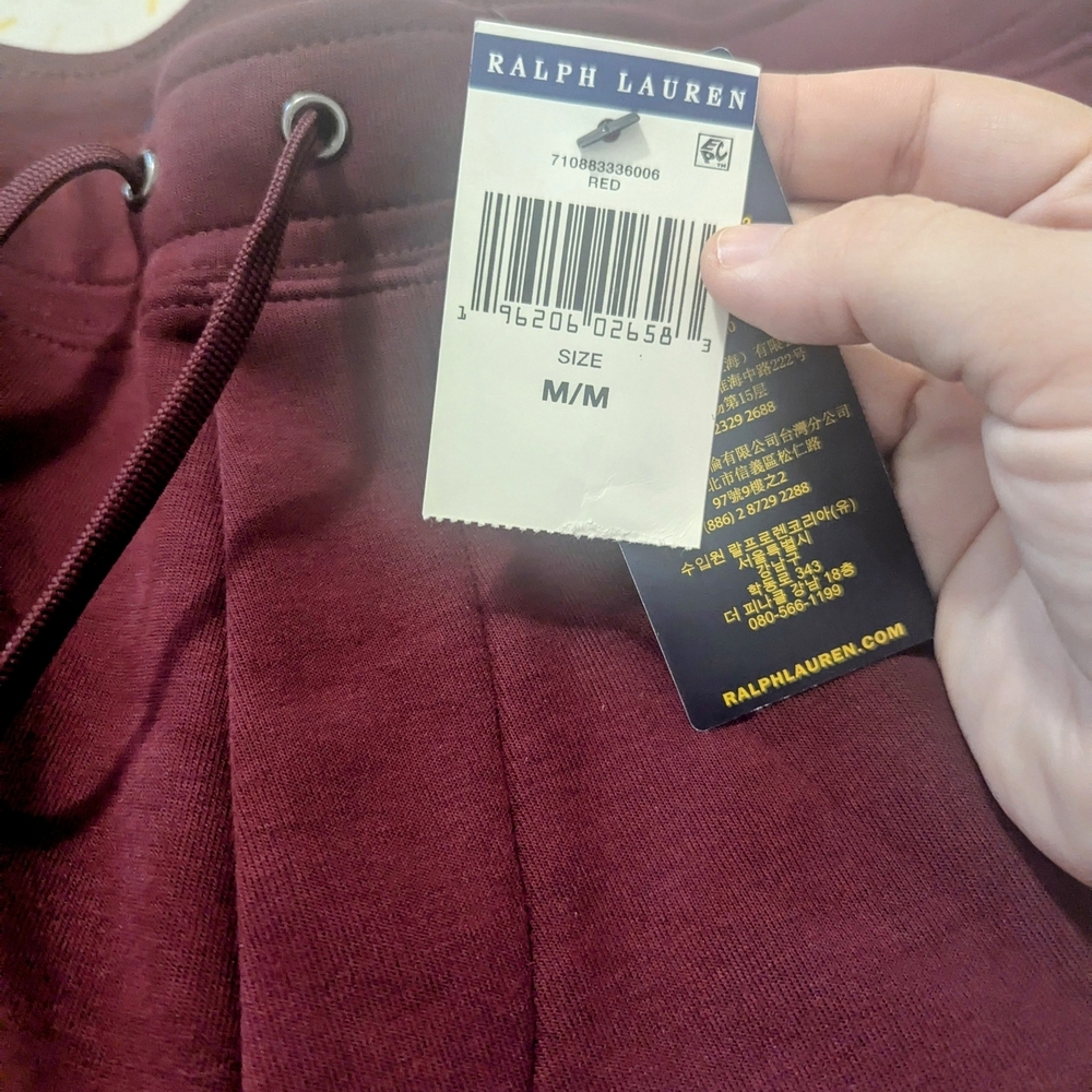 Polo Ralph Lauren Burgundy Shorts - Picture 2 of 4